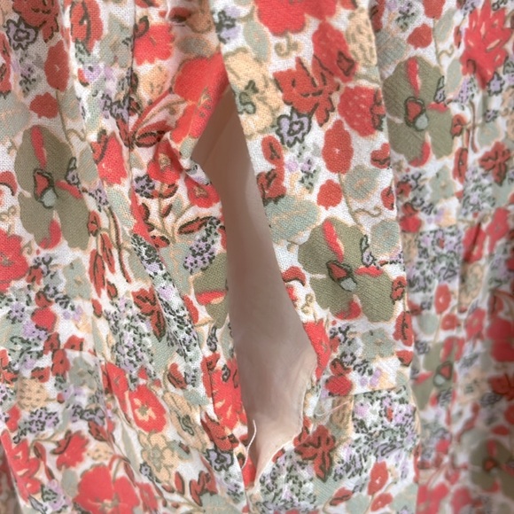 Universal Thread Women Floral Tiered Midi Skirt With Pockets Plus Size 4X NWT - Picture 5 of 5